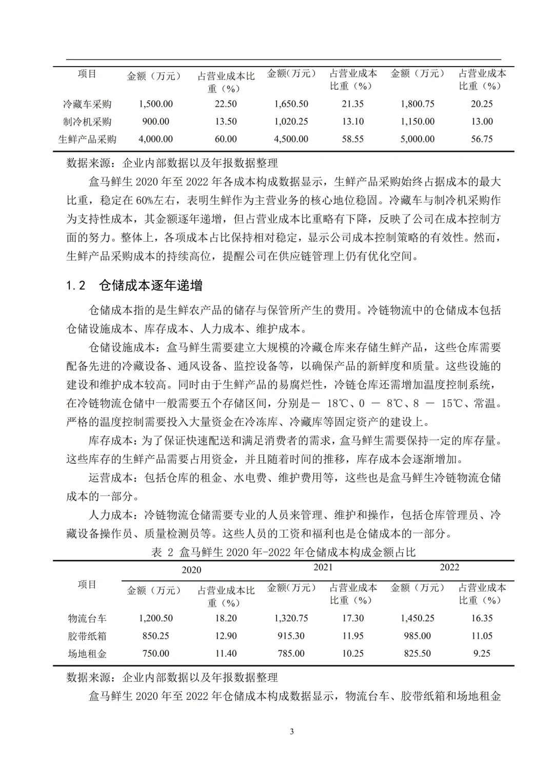 物流管理本科优秀论文--以盒马鲜生为例?