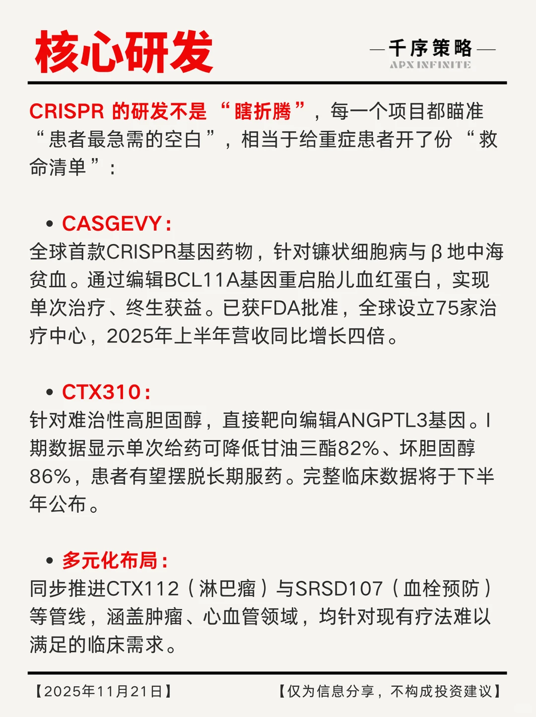 CRISPR | 这家公司已把 “科幻” 变现实！
