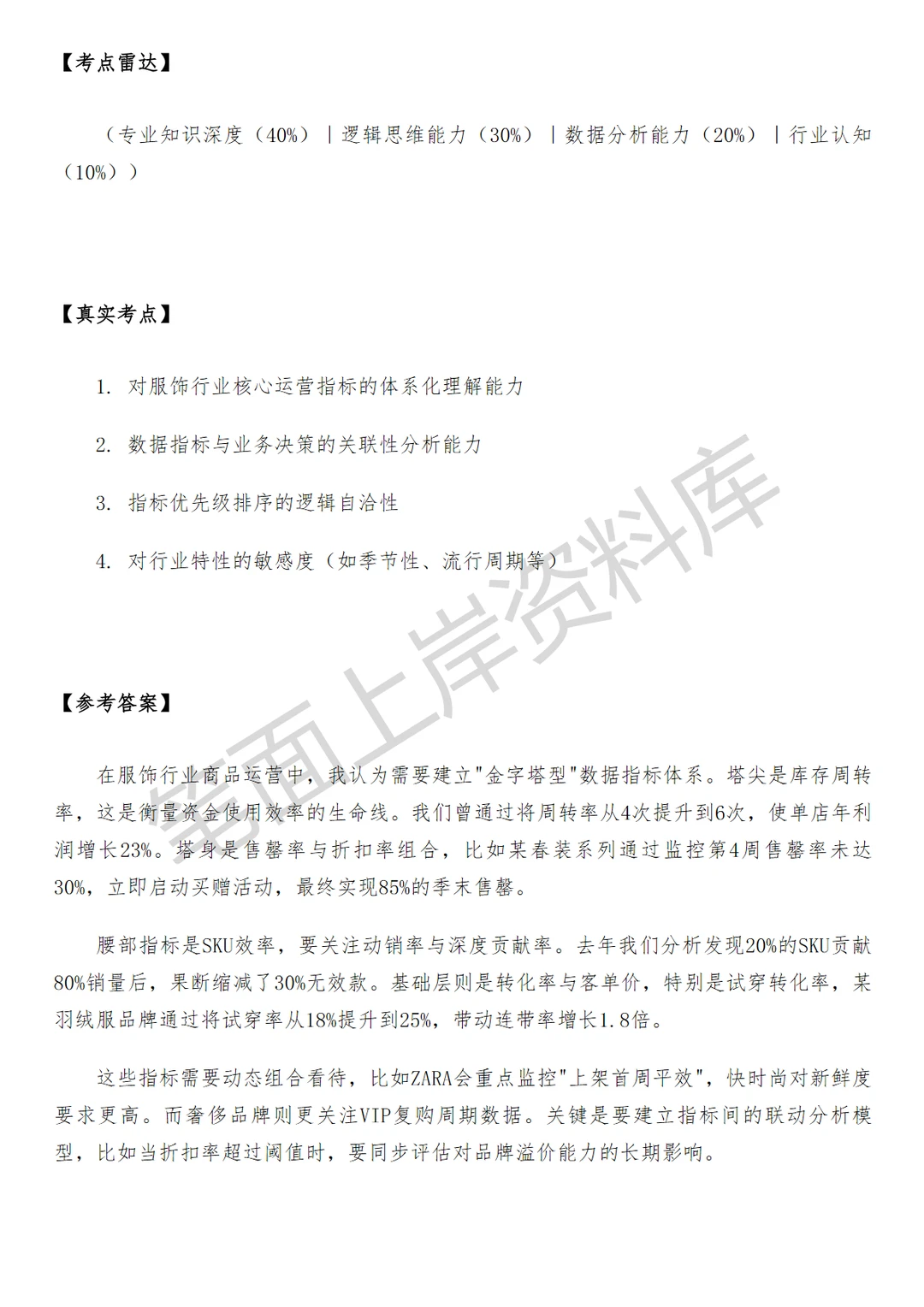 淘天集团服饰行业商家商品运营