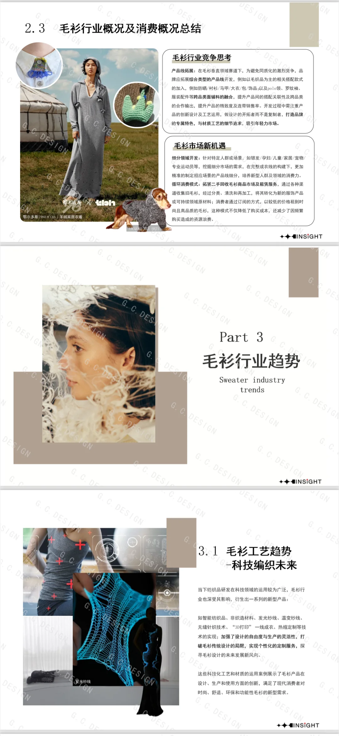 秋冬毛衫行业洞察/解读: 毛衫行业✅