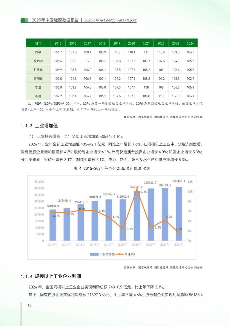 2025中国能源数据报告