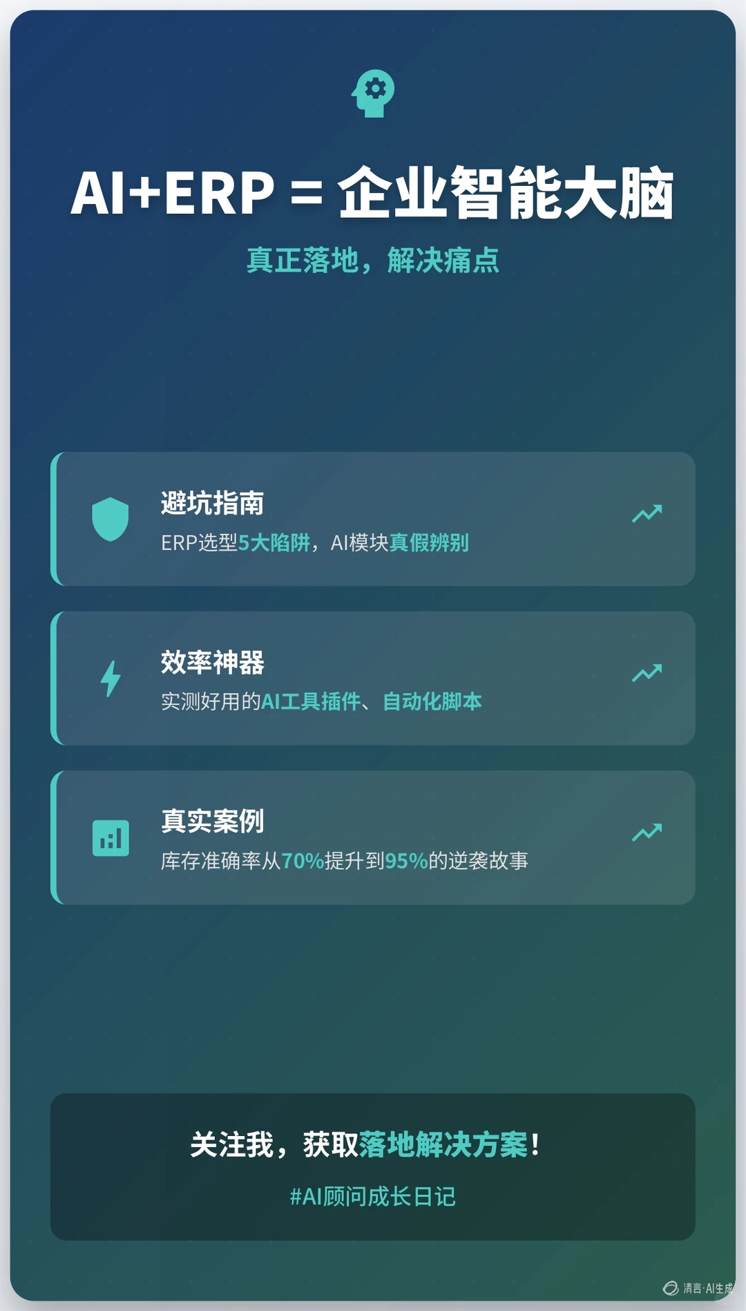 从新博主到AI+ERP专家,我帮企业省下钱钱!