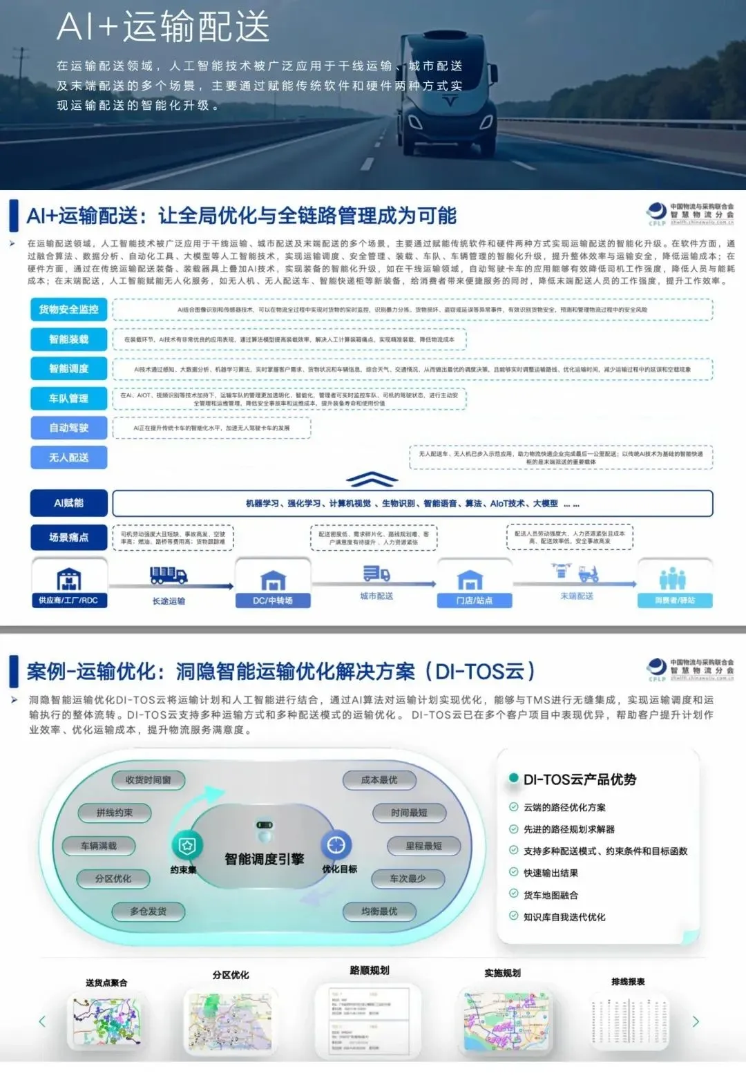 关于在供应链与物流领域人工智能落地的思路