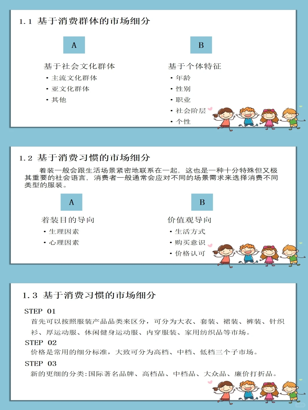 服饰行业市场分析报告