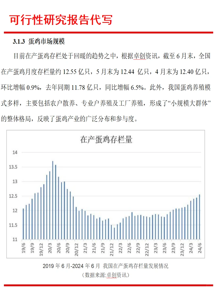 贵州可行性研究报告代写|养鸡产业发展项目