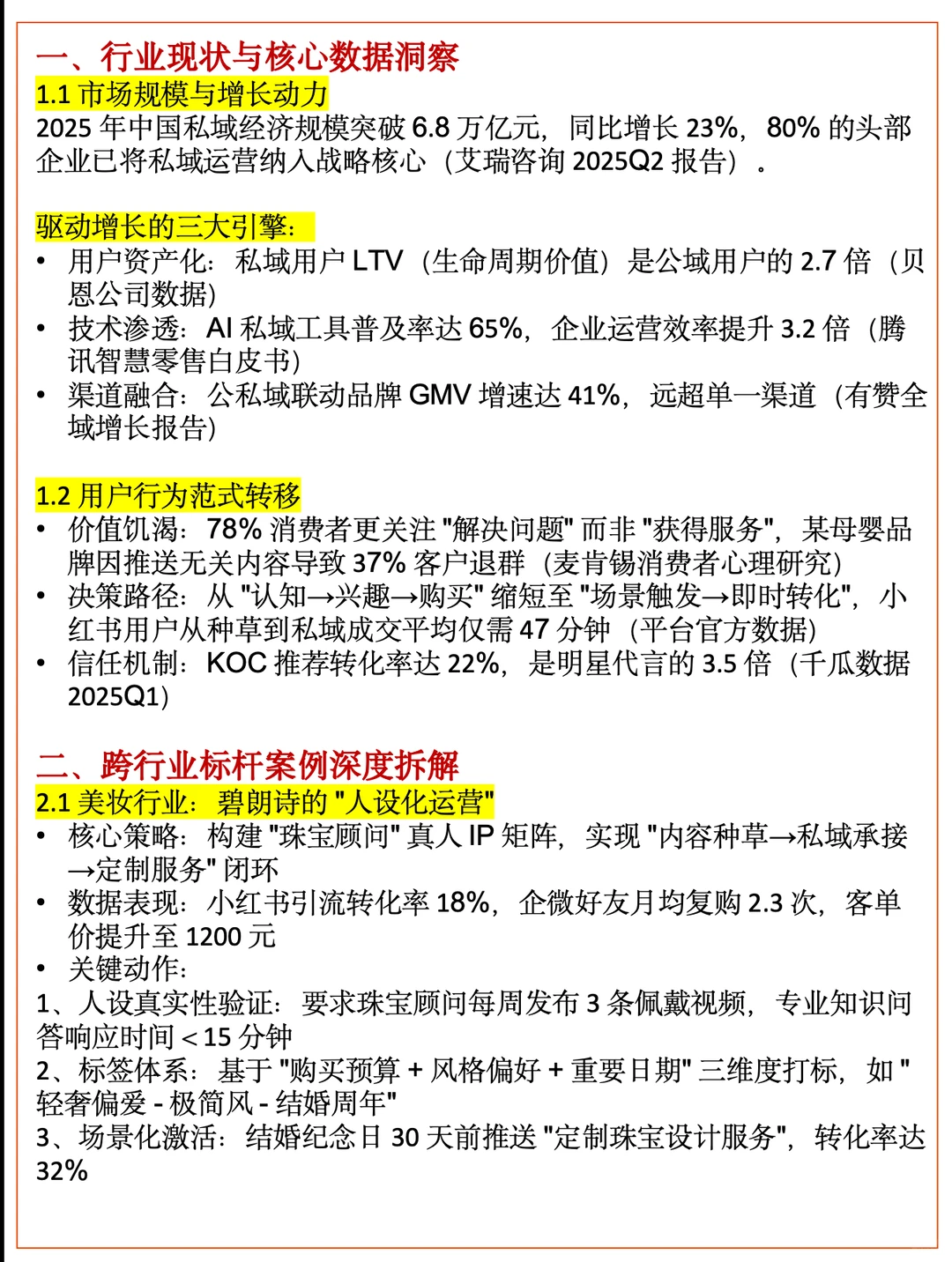 2025年私域运营全景指南:数据驱动+案例拆