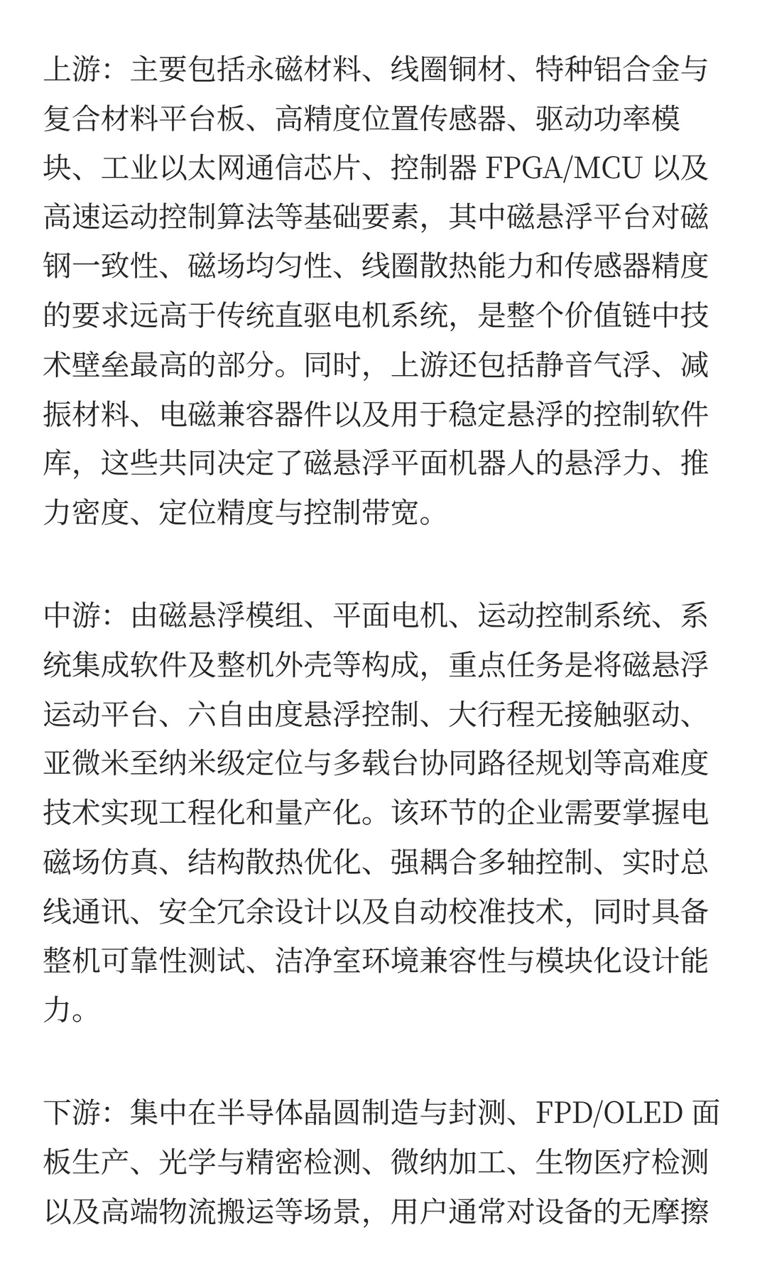全球磁悬浮平面机器人市场动态、发展趋势及