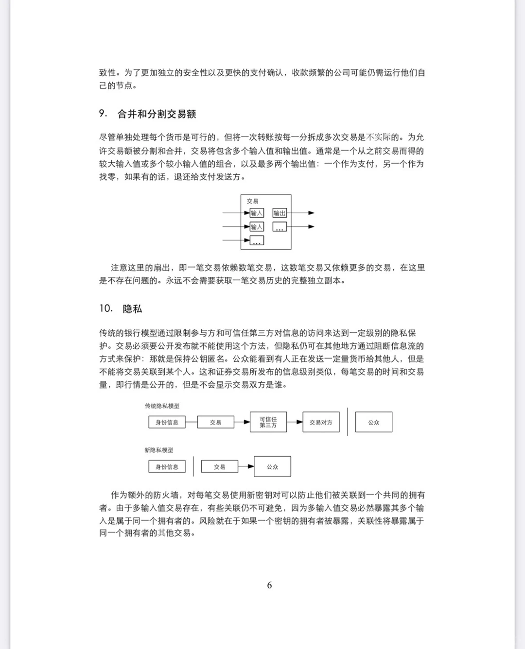 比特币白皮书中文版