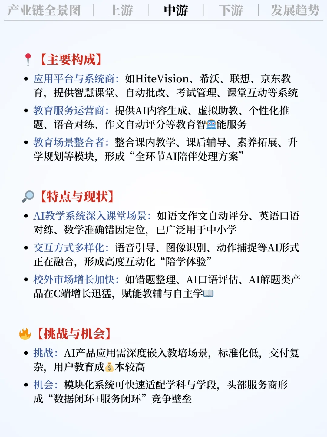 ❗️每天吃透一条产业链|AI+教育?