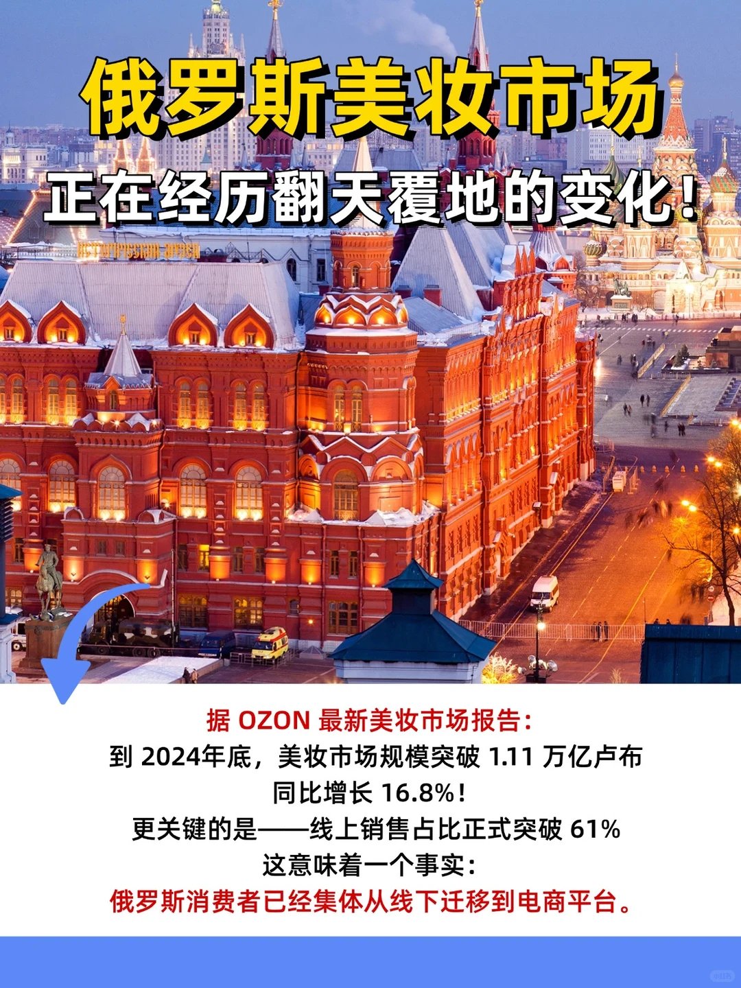 ?俄罗斯美妆市场正在经历翻天覆地的变化