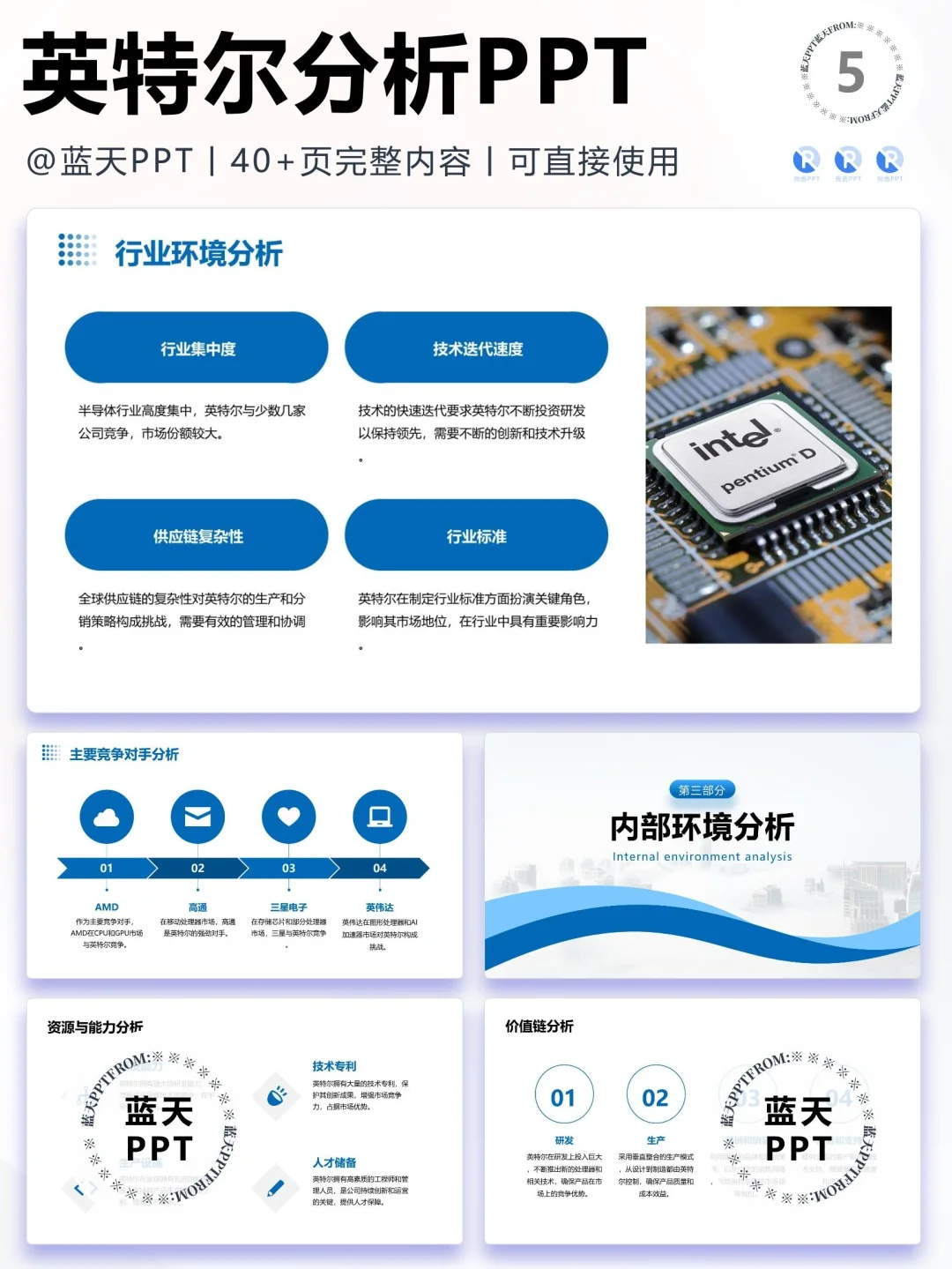 【131】英特尔品牌营销案例战略分析PPT