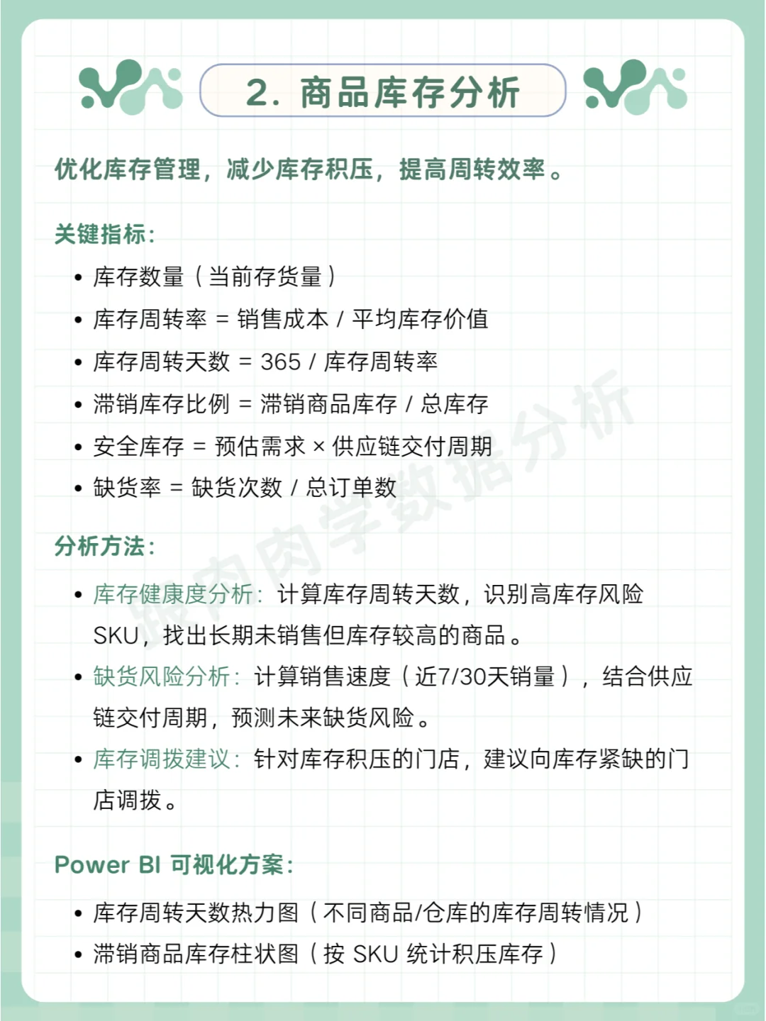 商品分析五大基础维度