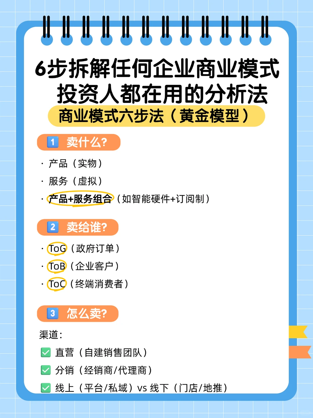投资人是如何分析企业商业模式的