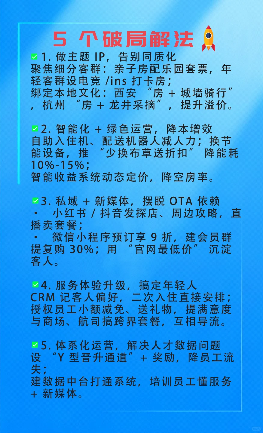 一天分析一个行业 酒店行业