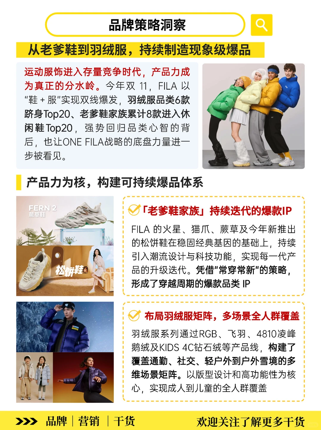 从双11收官成绩，看FILA的品牌长期竞争力