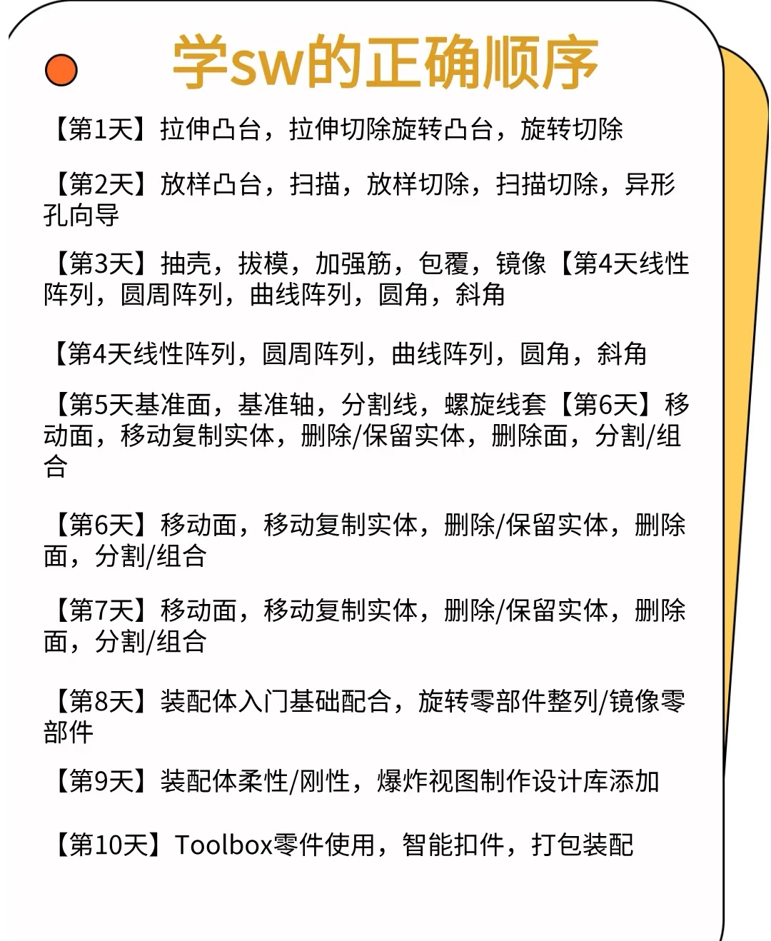 潍坊零基础机械设计学习,SW 三维建模制图