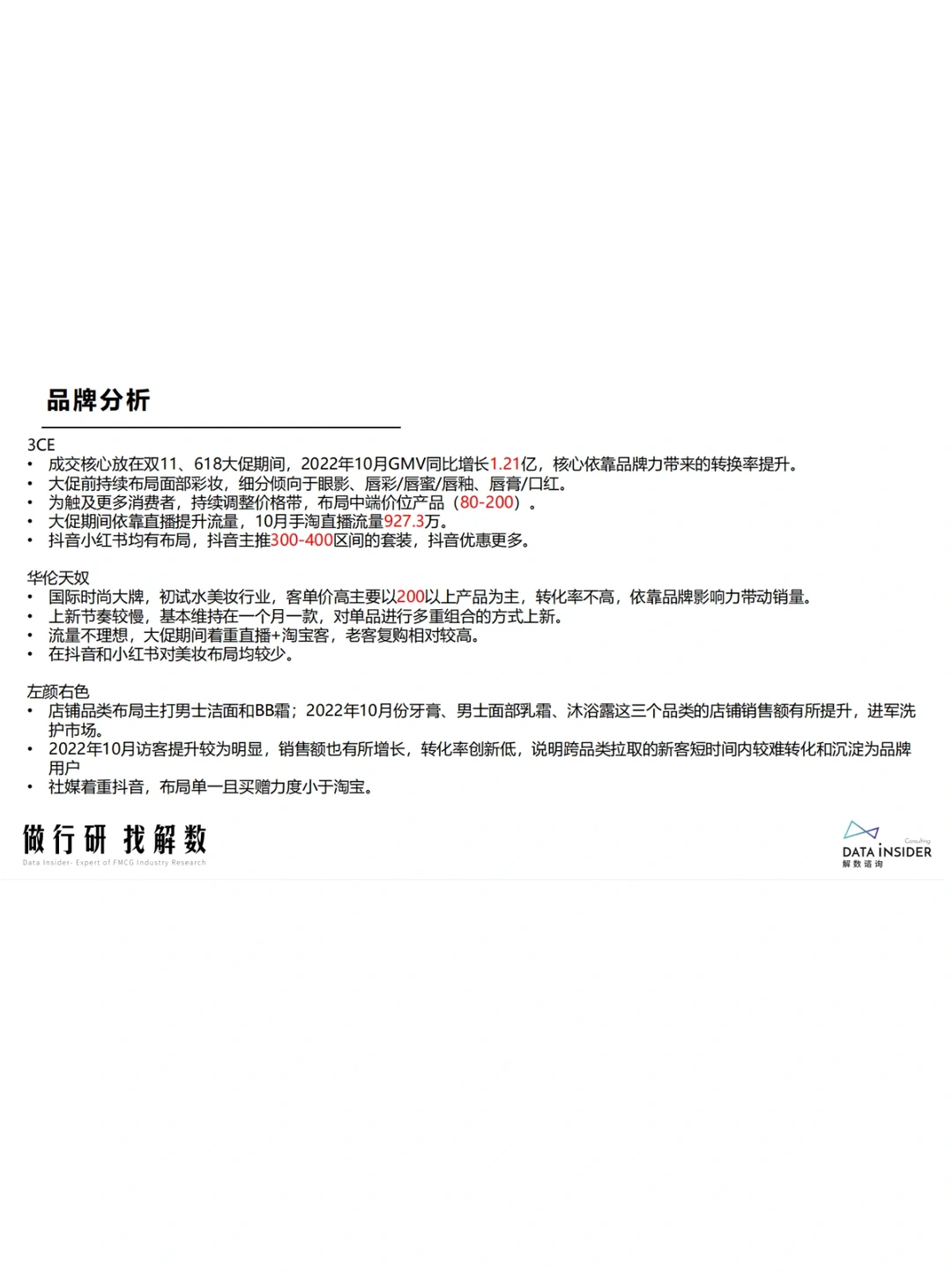 美妆彩妆香水行业调研报告