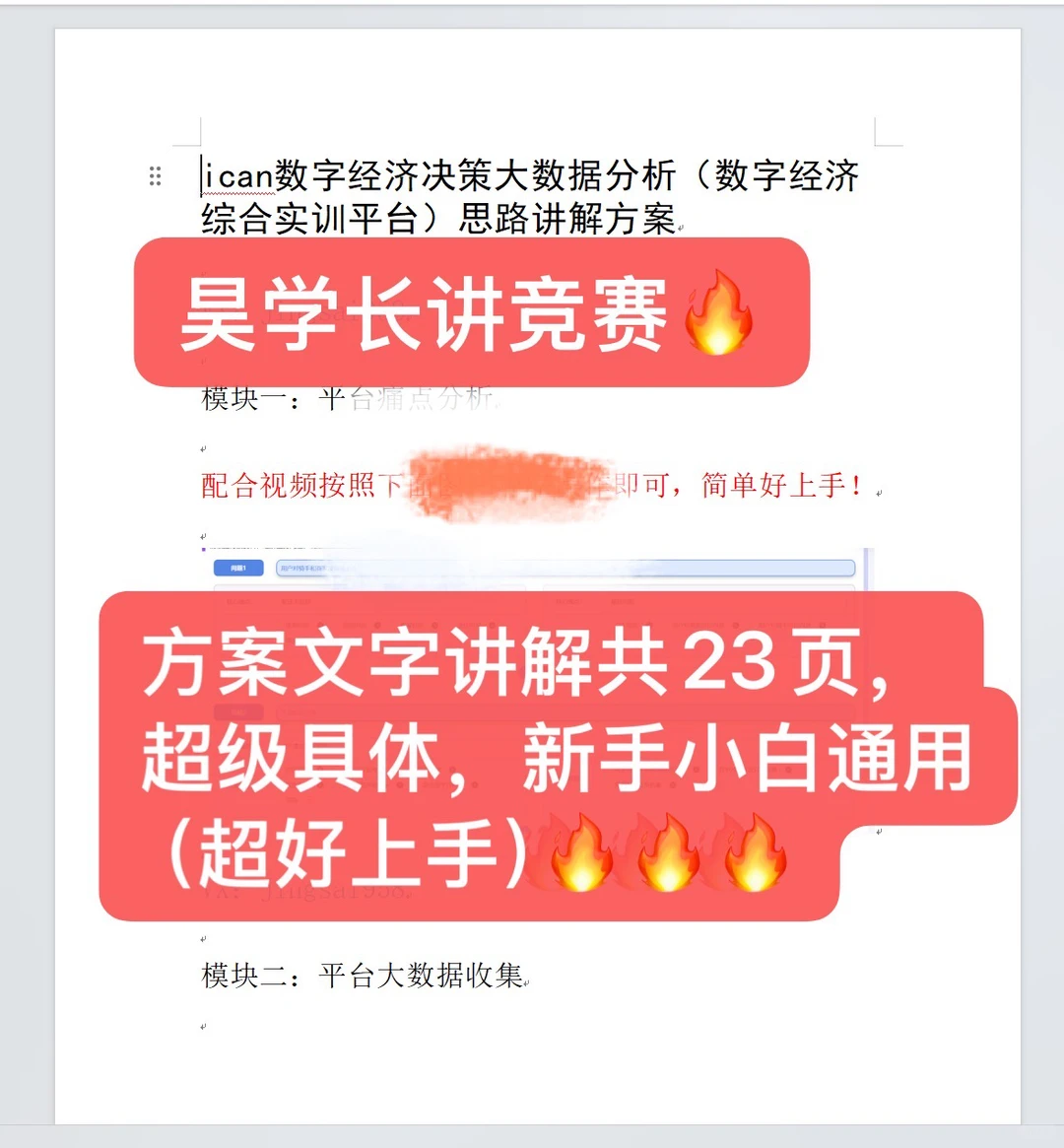ican数字经济决策国赛大数据分析夺冠?思路