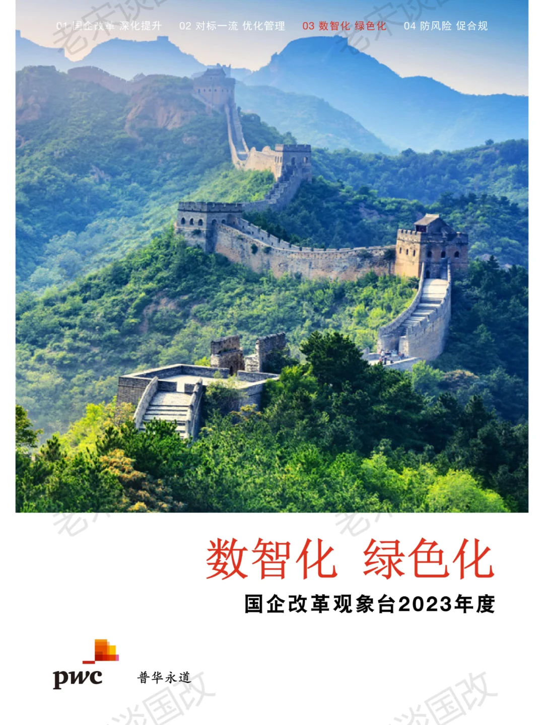 报告 | 普华永道数智化绿色化