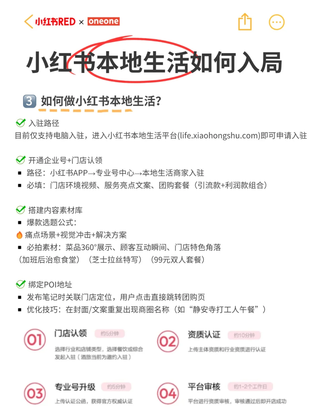 小红书如何入局【本地生活】商家必看❗