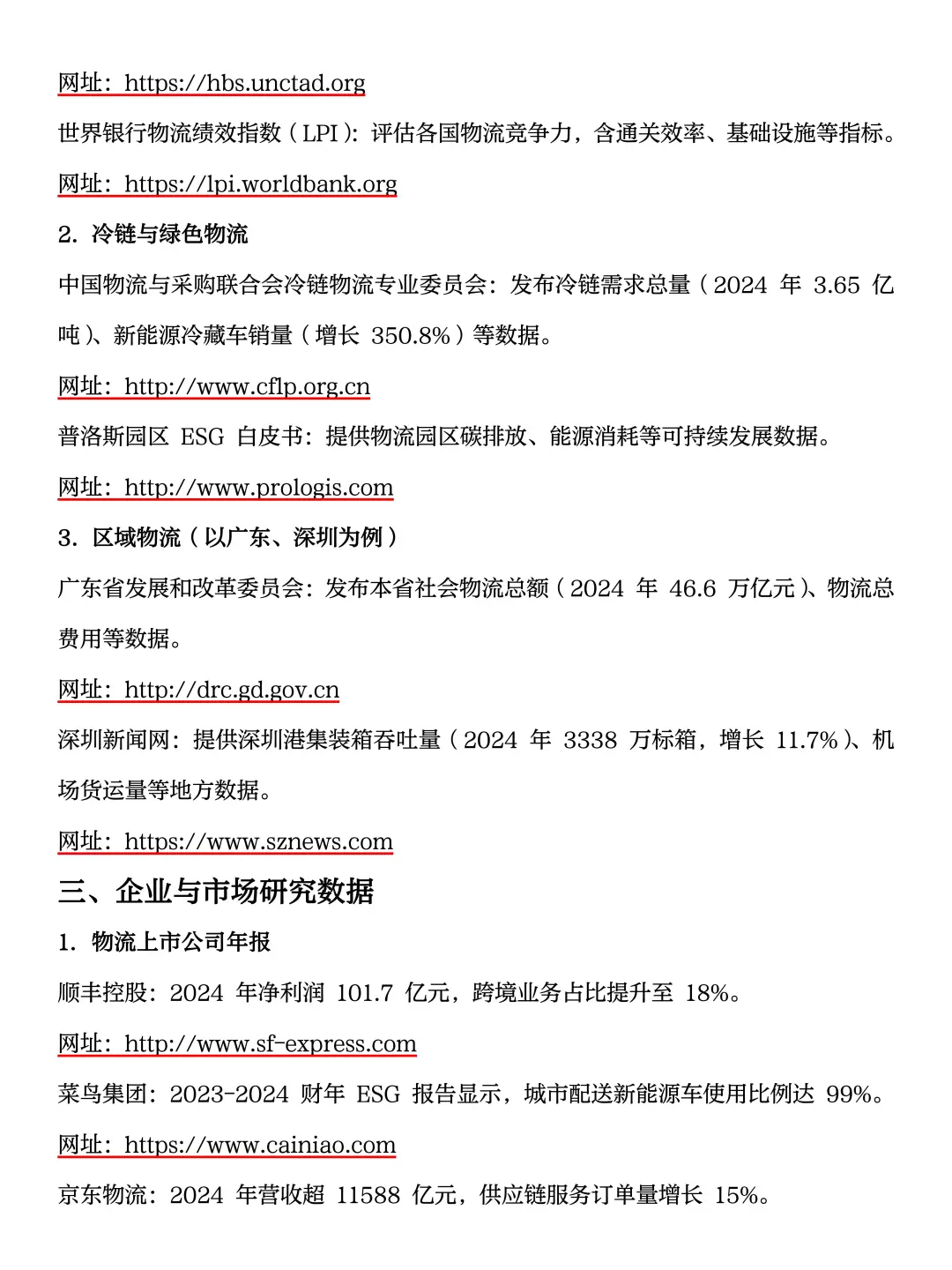 物流管理的宝子还不知道数据网站在哪找吗❓