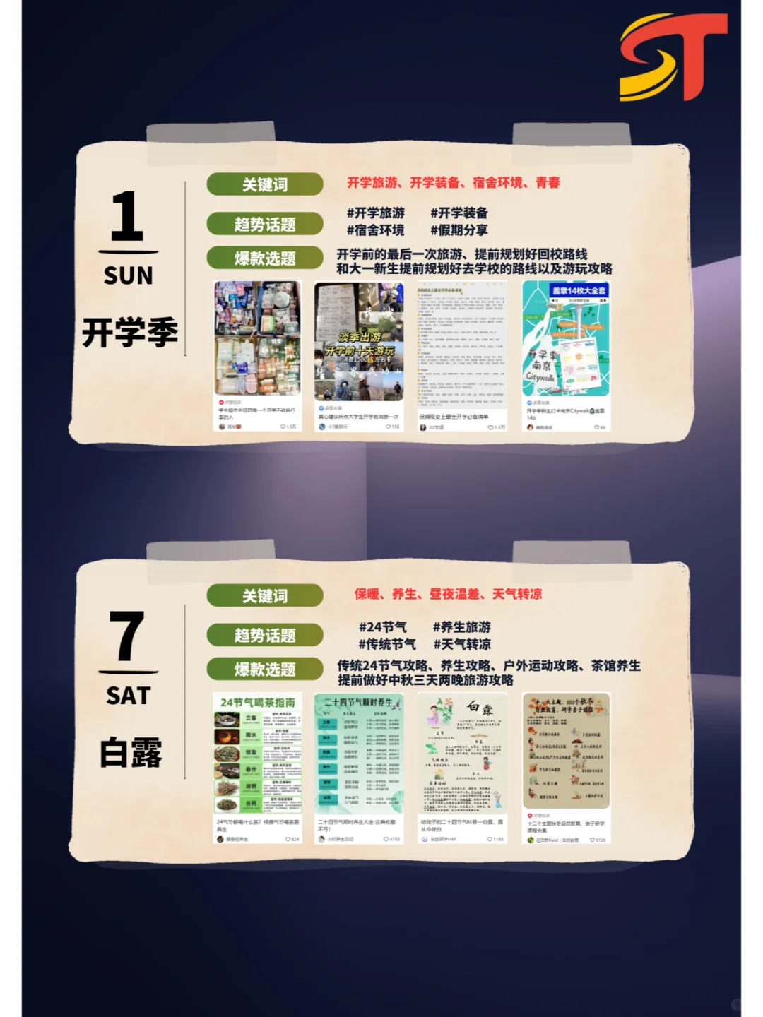 ? 9月酒旅行业营销灵感日记