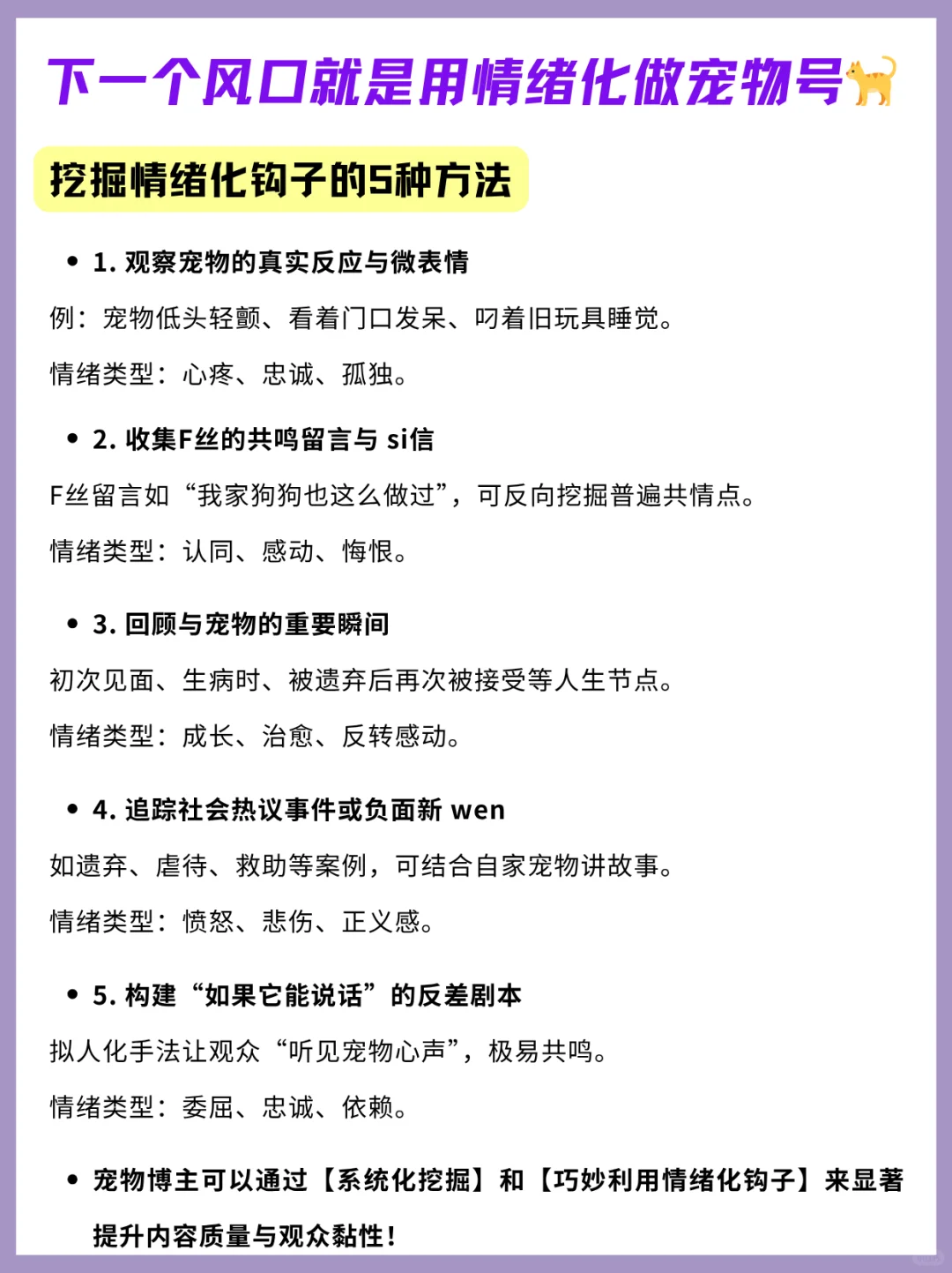 下一个风口就是用情绪化做宠物号?