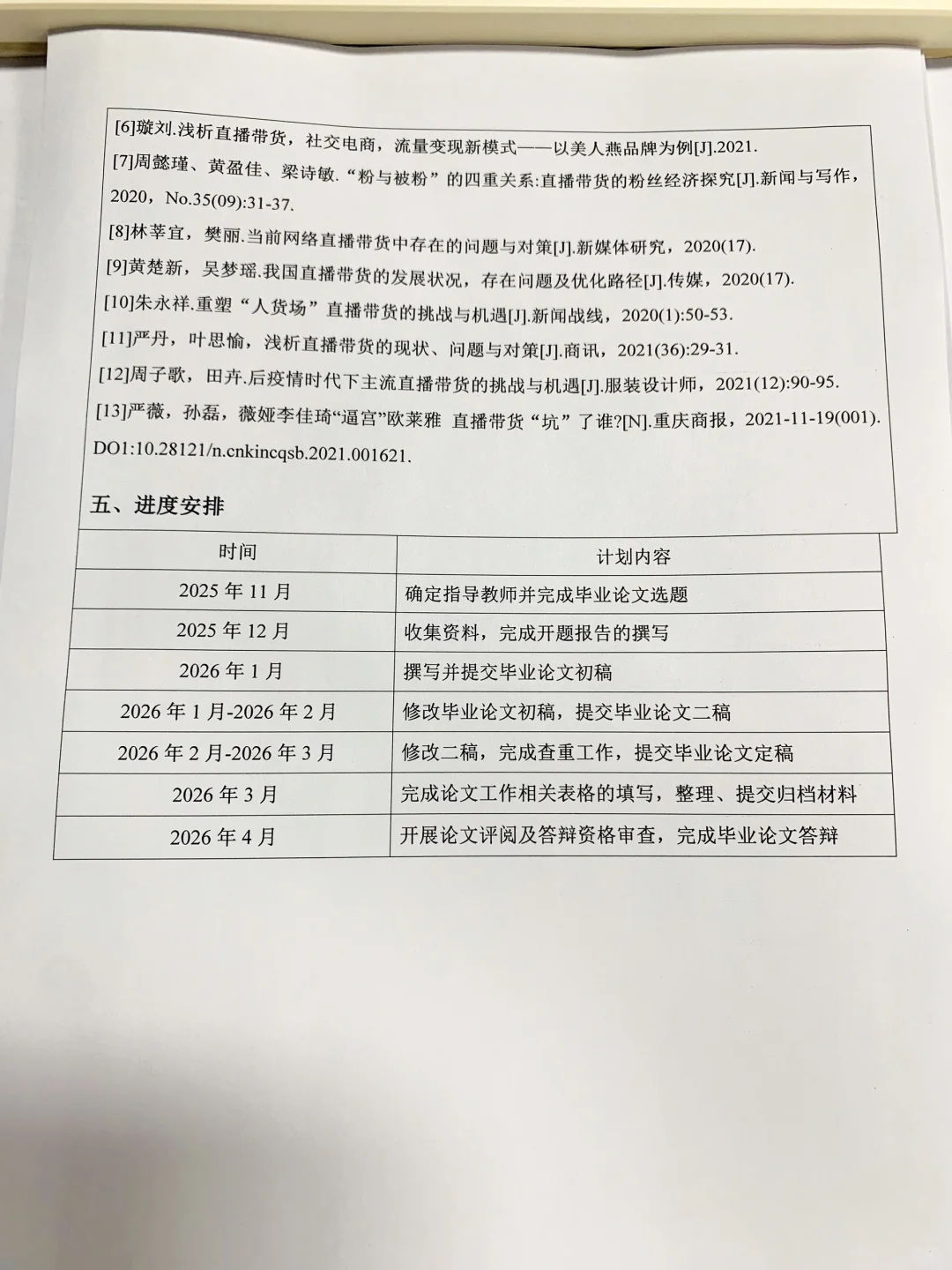 网络与新媒体开题报告照着写，一遍过啦❗️