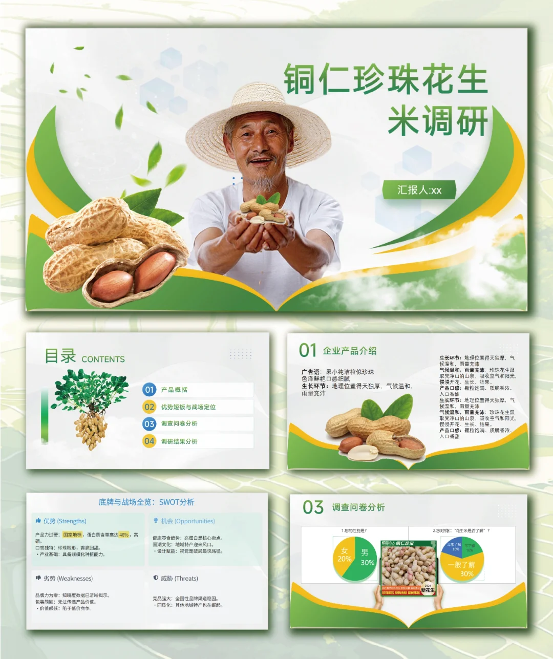 来啦?珍珠花生米调研报告分析PPT