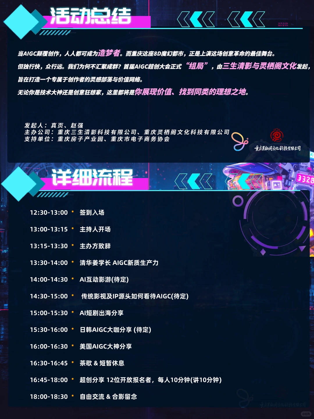 第一届AIGC超创大会(重庆)