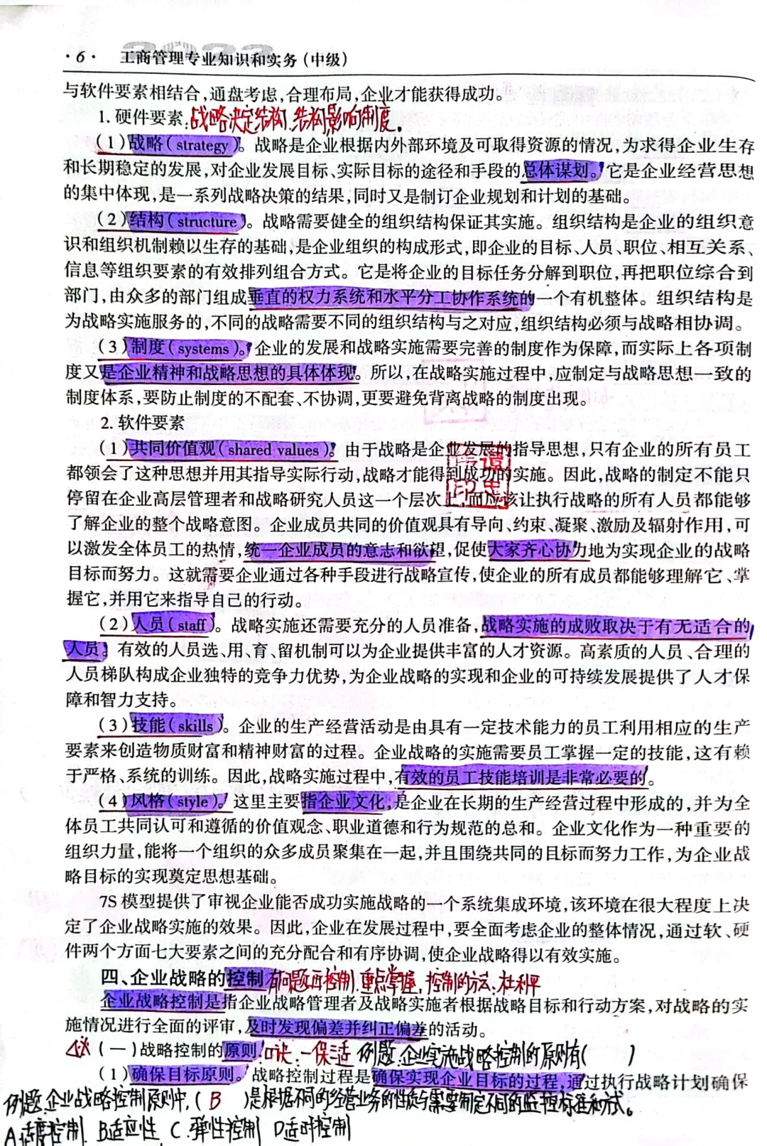 第一章企业战略与经营决策（第一节）