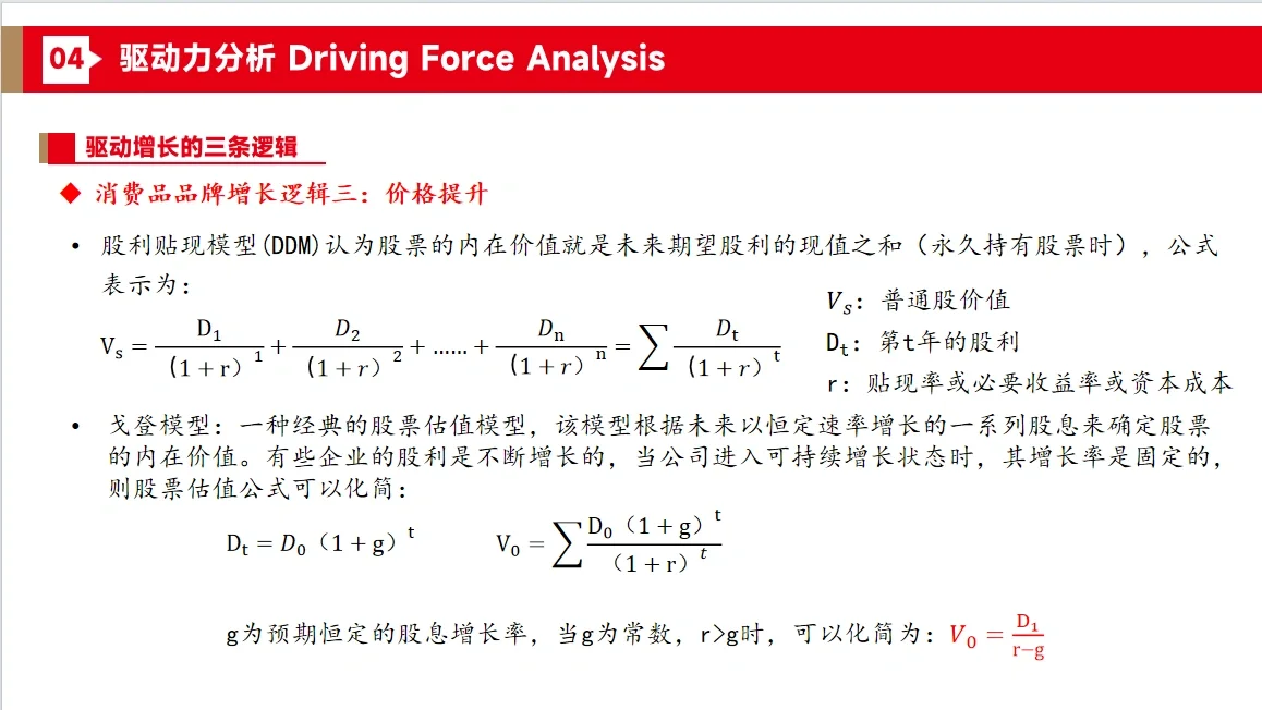 消费行业研究自学之三条增长逻辑