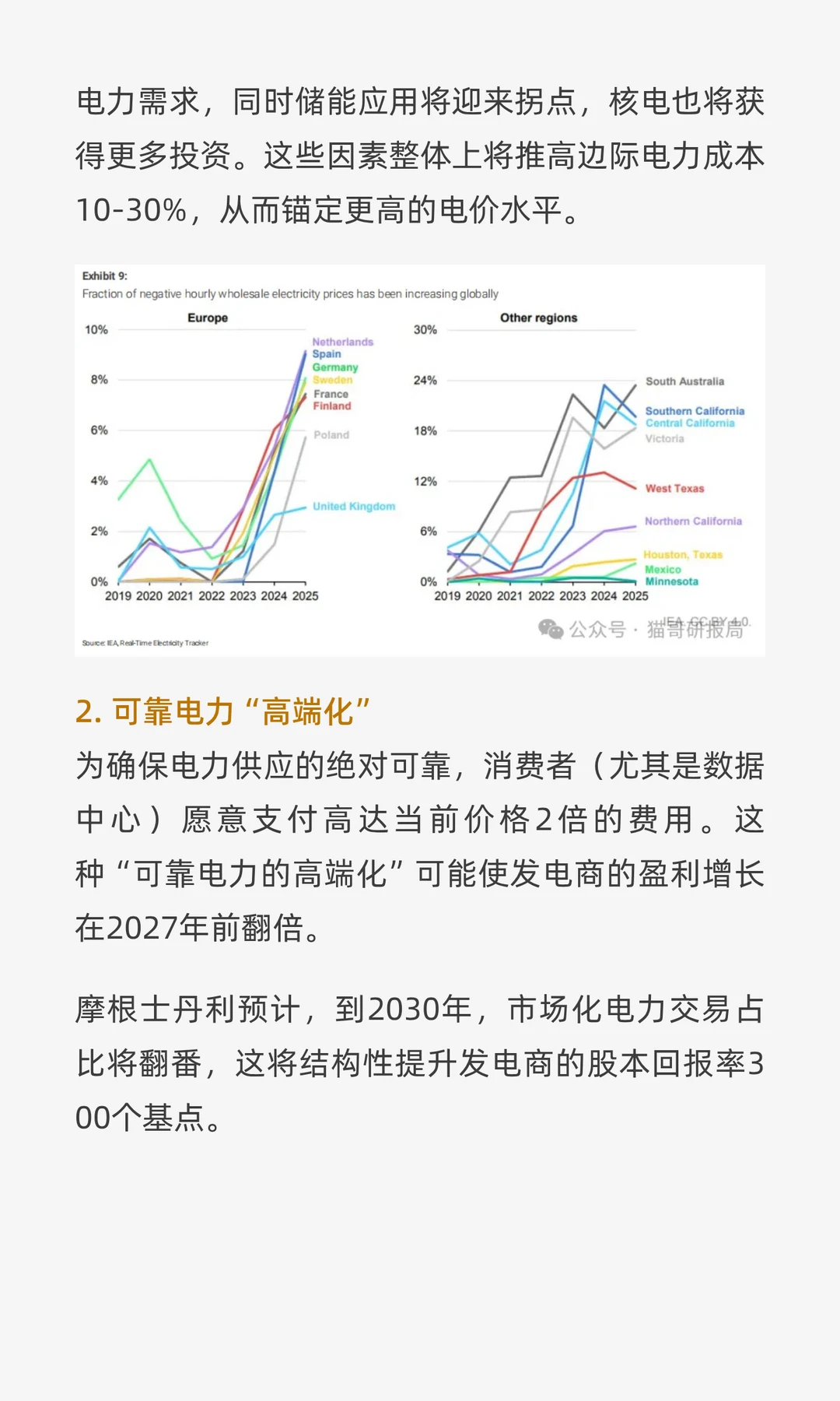 摩根士丹利：AI引爆史上最大电力缺口电力