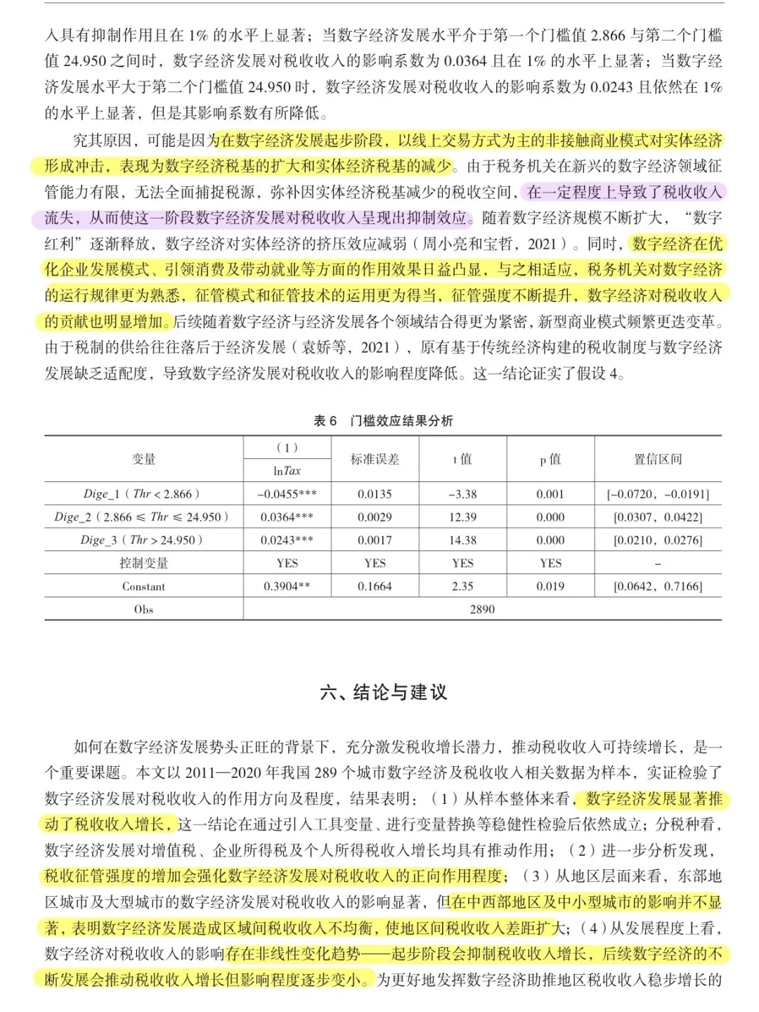论文跟读|数字经济发展如何影响税收收入?
