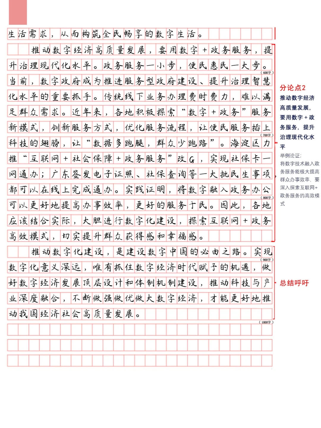 省考联考范文：加快推进数字经济高质量发展