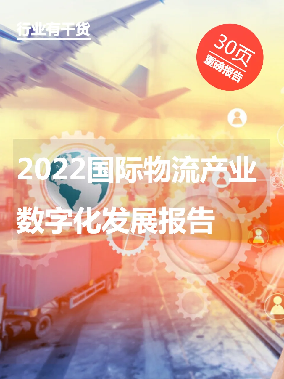 30页 | 2022国际物流产业数字化发展报告