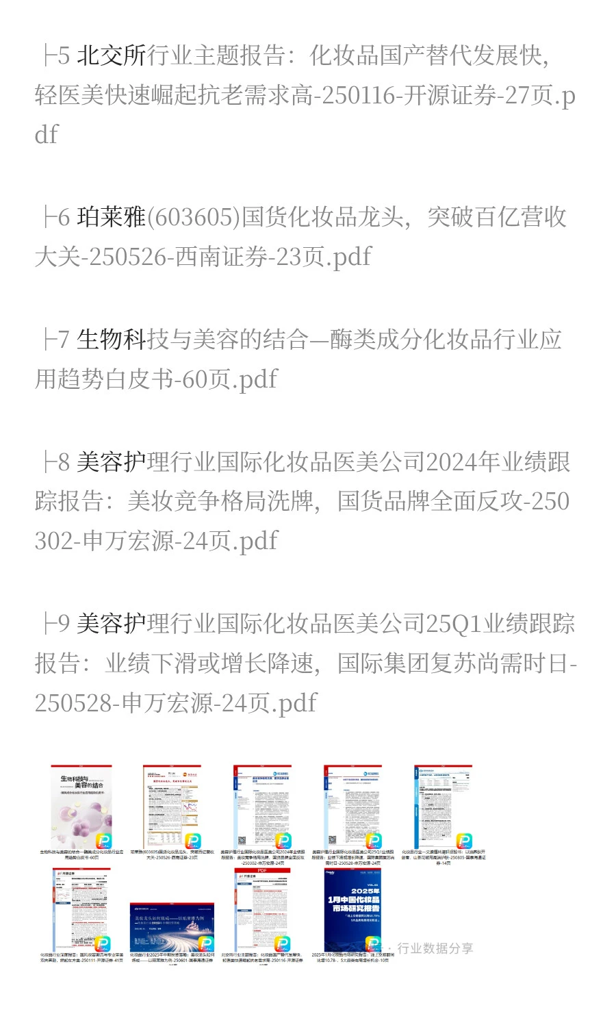 2025年化妆品市场分析报告（9份）