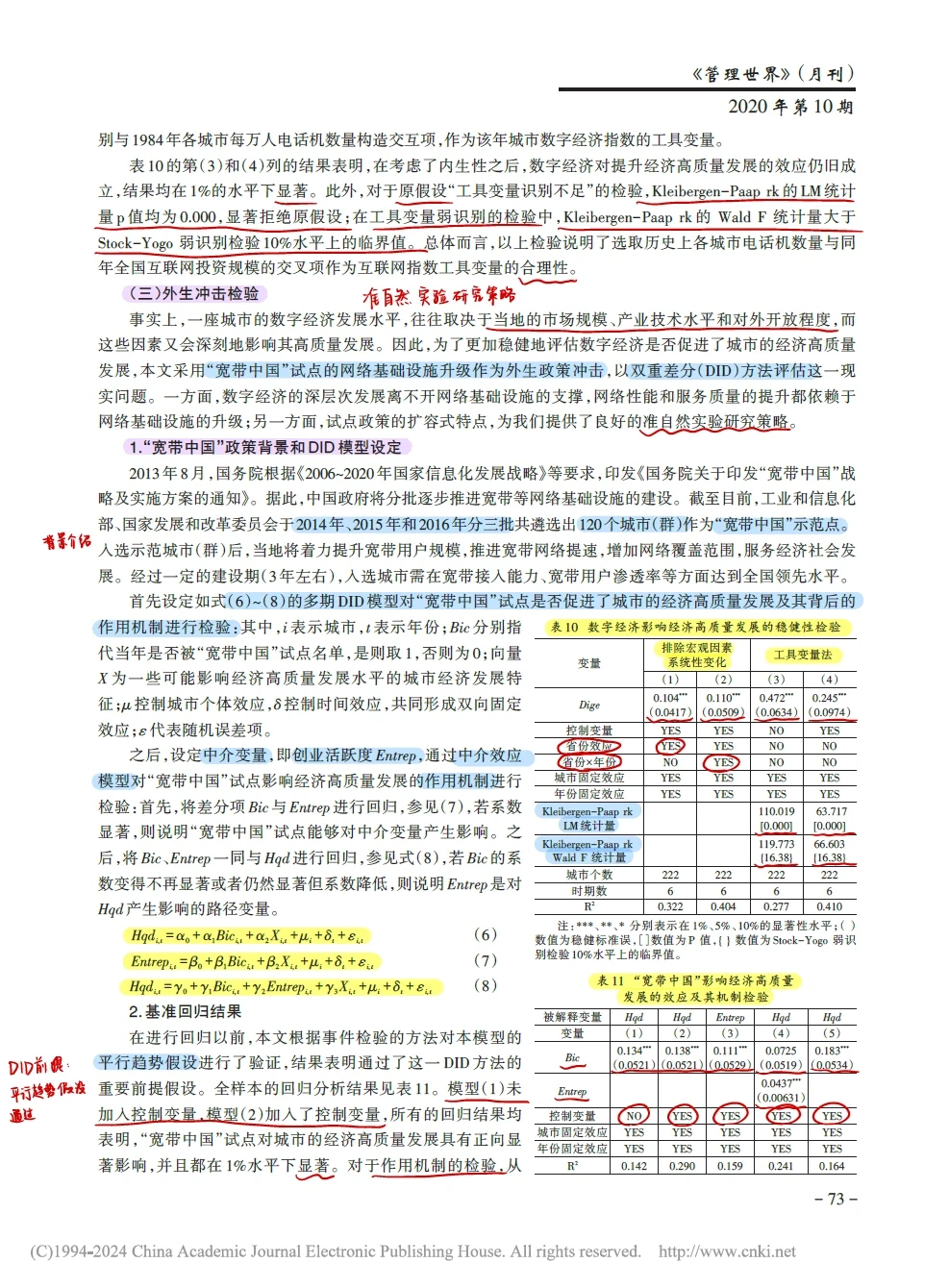 论文研读|数字经济、创业活跃度与高质量发展