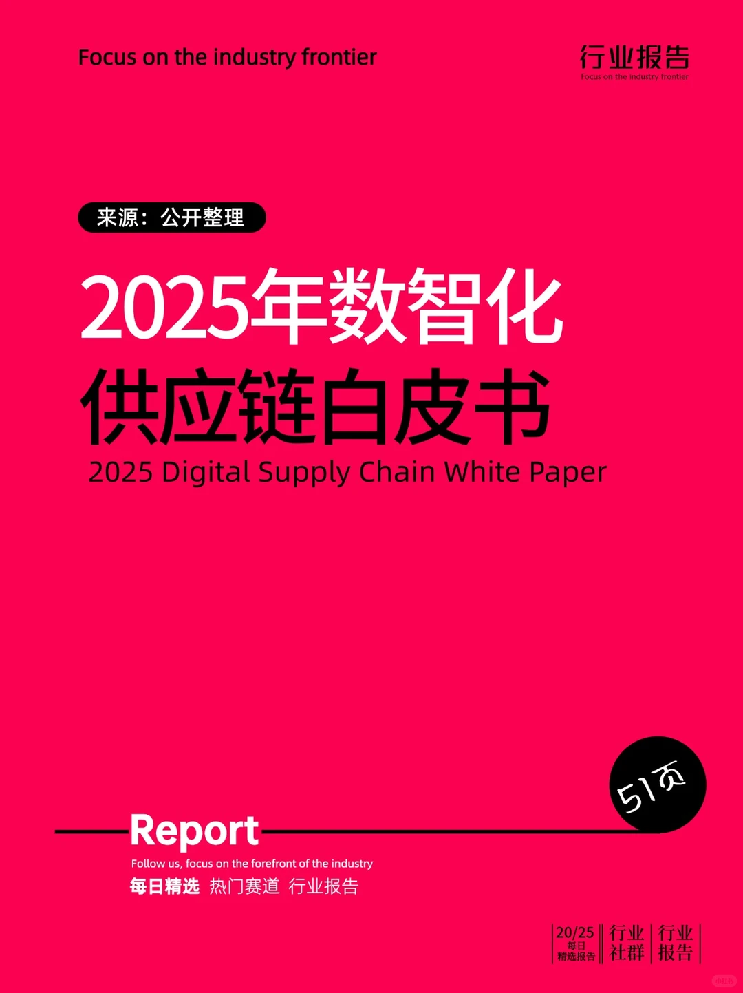 2025年数智化供应链白皮书