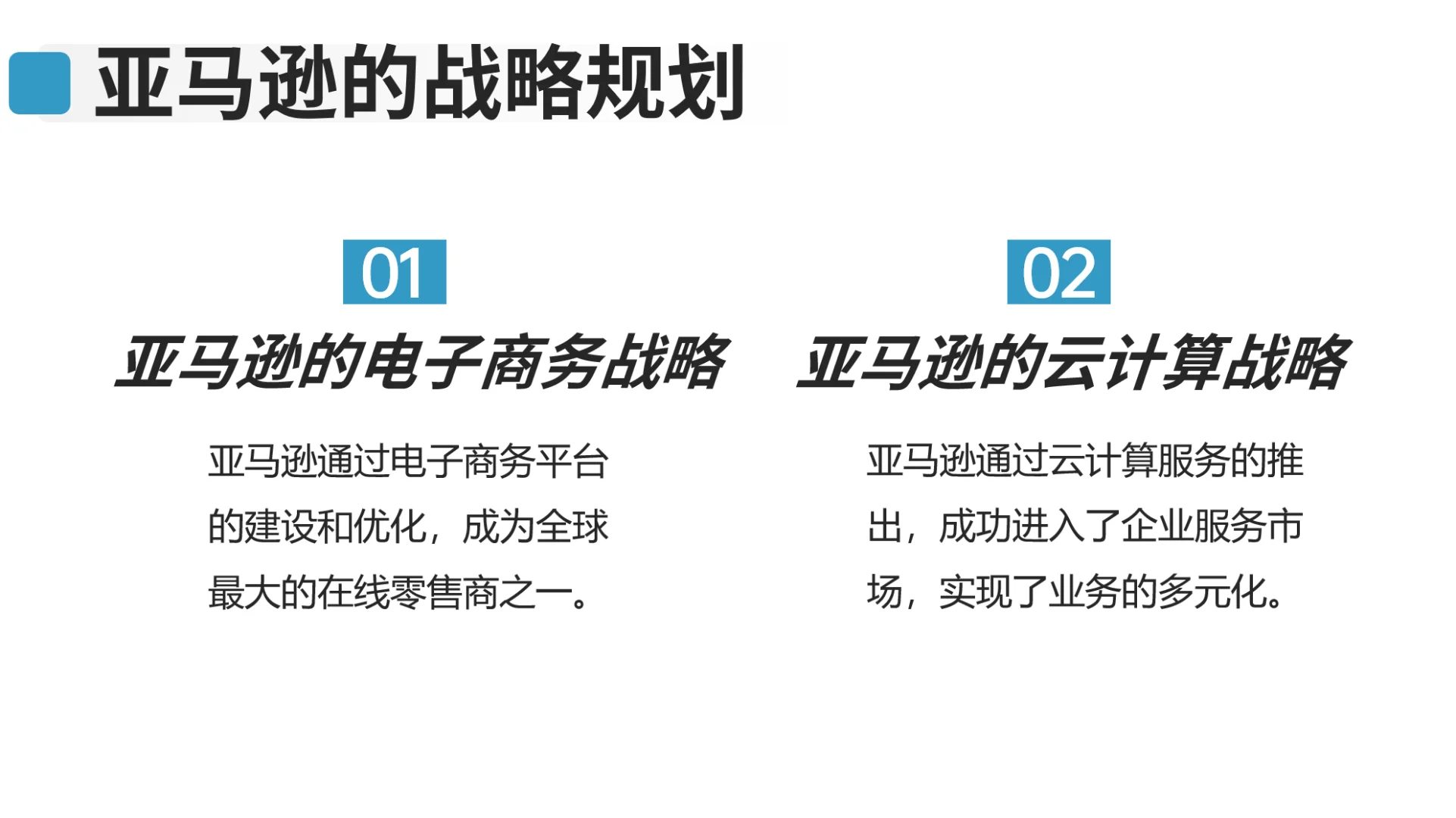 企业战略管理Part5:名企案例