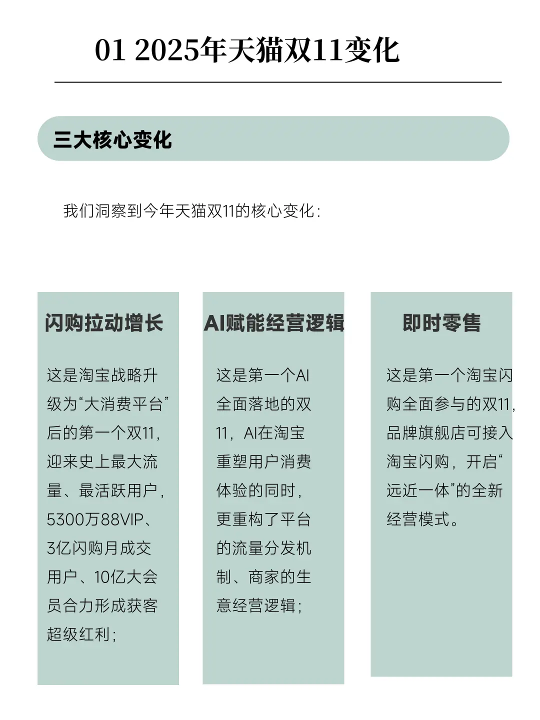 趋势分享|双11有哪些新变化？