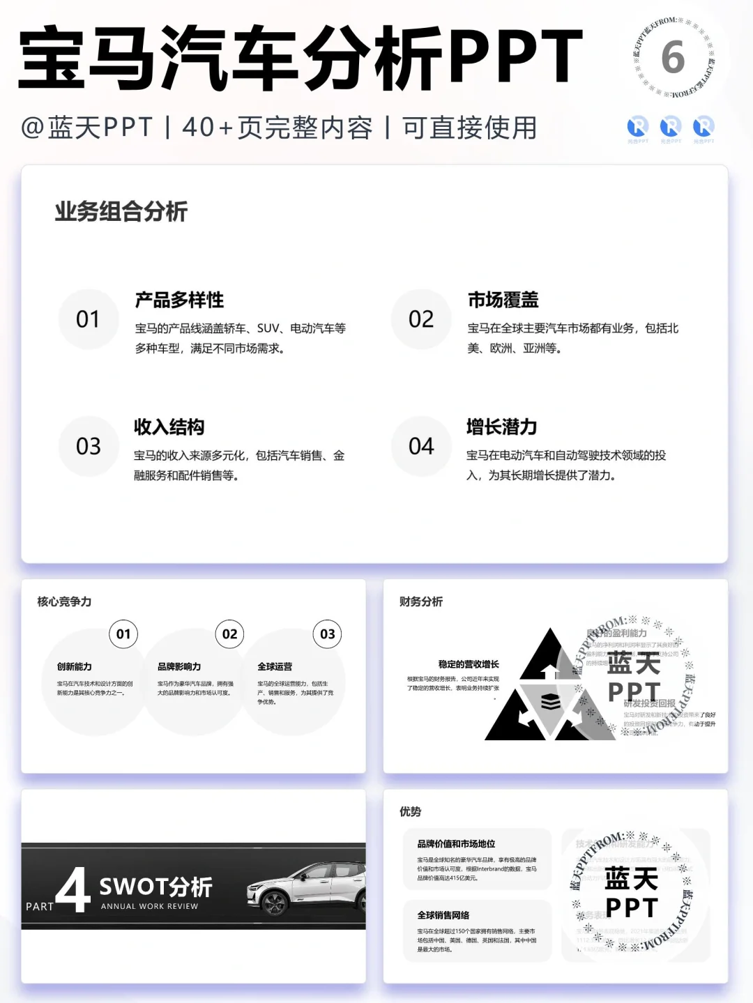 【059】宝马汽车战略分析营销策略 SWOT PPT