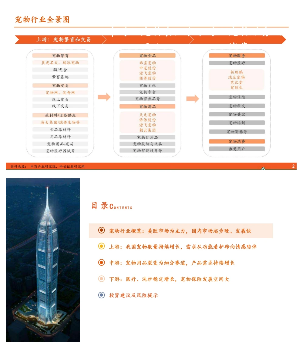 宠物行业全景图:产业价值链重构与国产替代