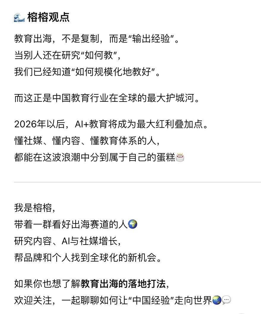 教育出海:中国经验降维打击?