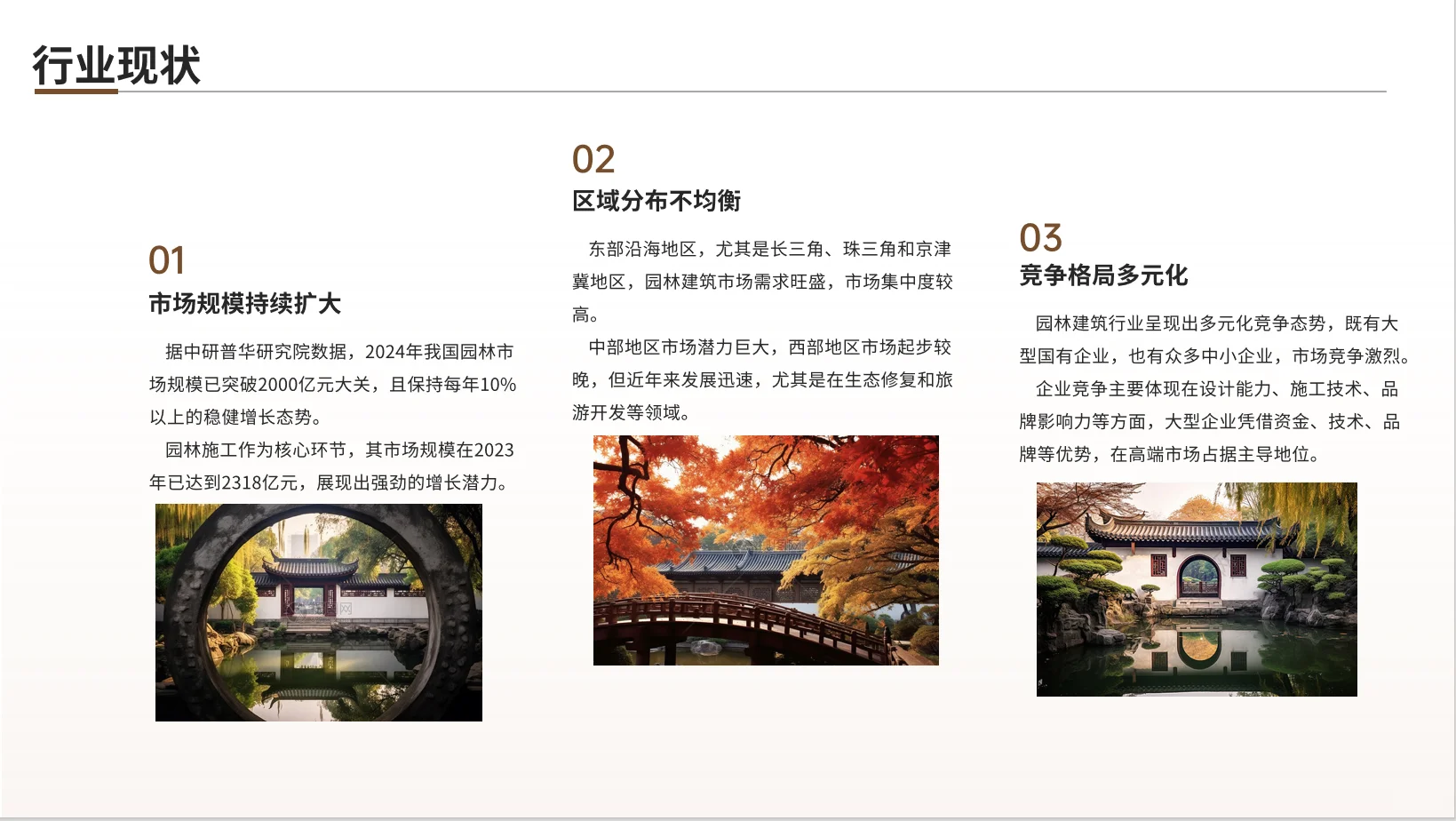 园林建筑现状与发展趋势PPT分享(上)