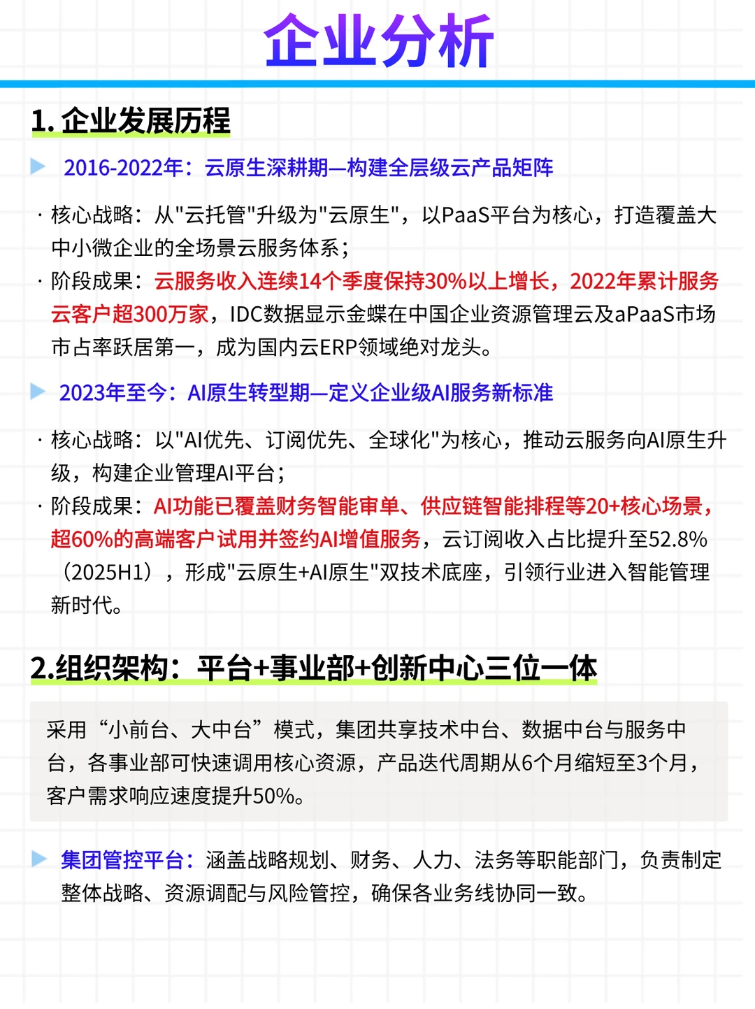 每日公司深度报告 | 第 18 期：金蝶国际