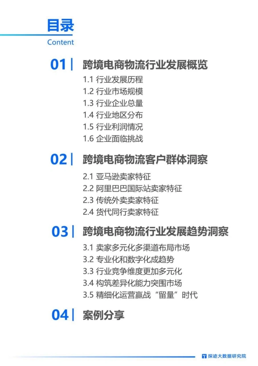 2023年跨境物流行业发展趋势报告