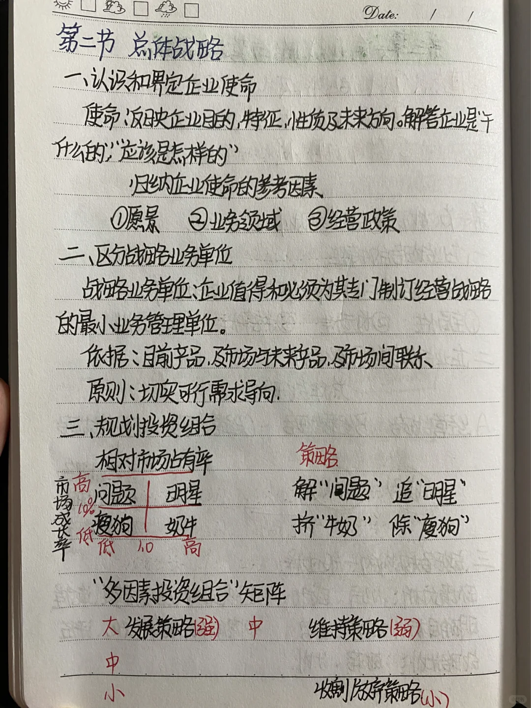 市场营销企业战略与营销管理