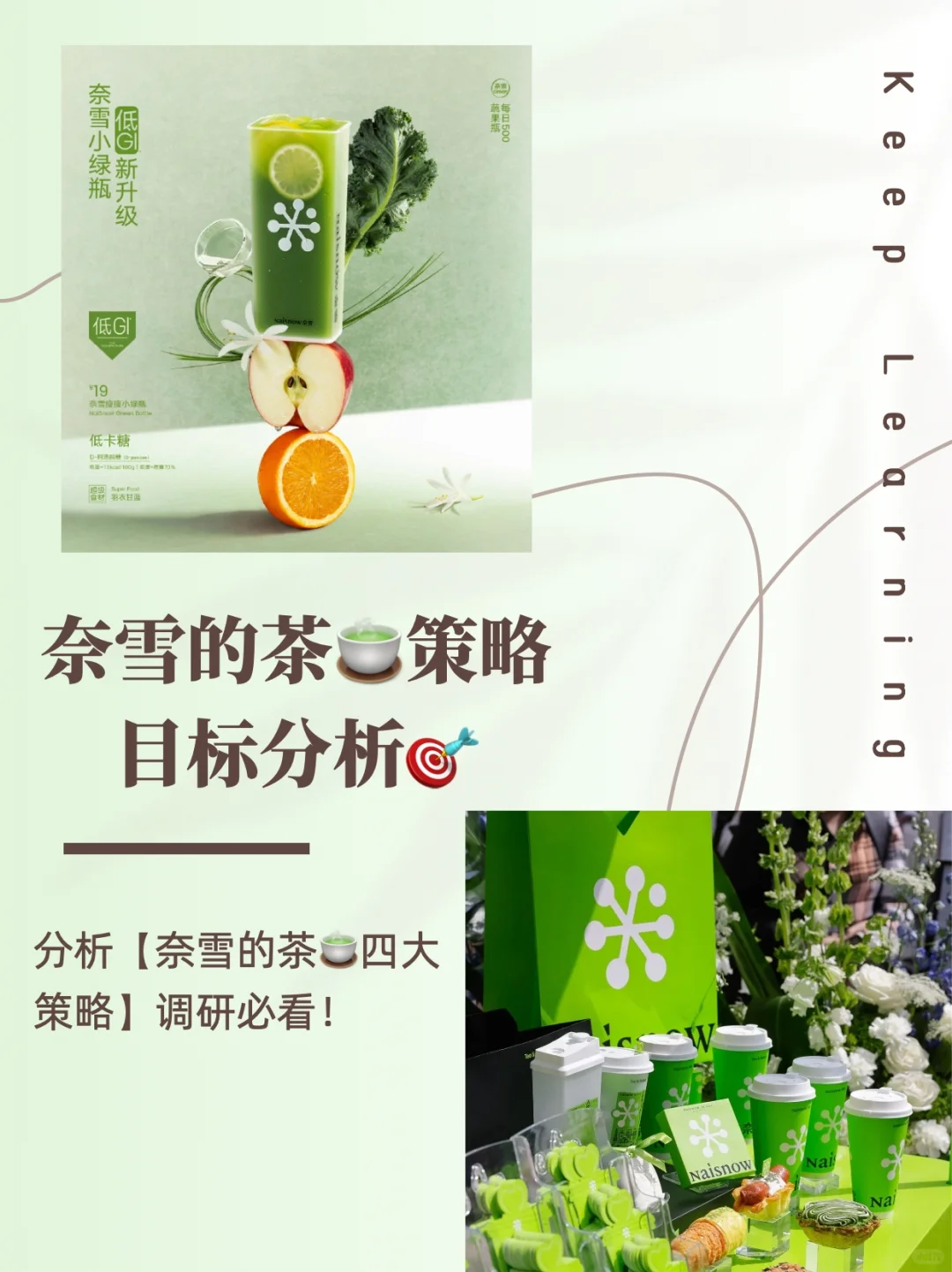 干货【奈雪的茶?策略目标分析?】