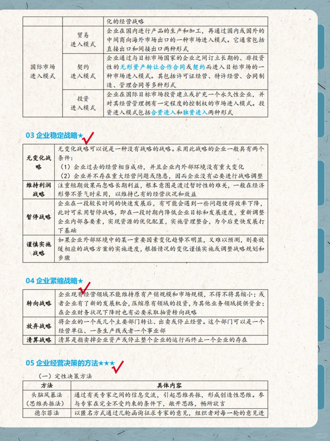 中级《工商》第1章 要点总结!加油